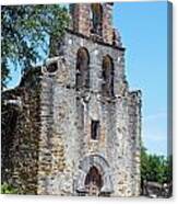 San Antonio Missions National Historical Park Mission Espada Left Exterior Canvas Print