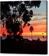 San Diego Sunset 5 Canvas Print