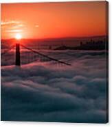 San Francisco Sunrise Canvas Print