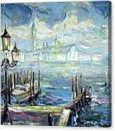 San Giorgio Maggiore In Sky Blue Canvas Print