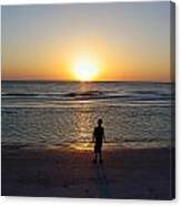 Sand Key Sunset Canvas Print
