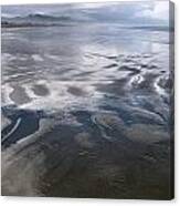 Sand Sea Sky Canvas Print