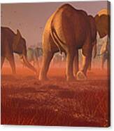 Sands Of The Serengeti Canvas Print