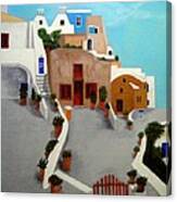 Santorini Canvas Print