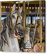 Seaside Heights Casino Carousel Canvas Print