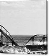 Seaside Heights Roller Coaster   - Paint 2 Canvas Print