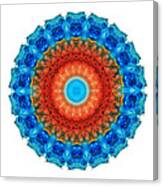 Seeing Mandala 2 - Spiritual Art By Sharon Cummings Canvas Print
