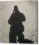 Shadow In Afghanistan Canvas Print