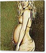 Shakira Baby Canvas Print