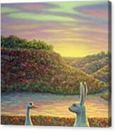Sharing A Moment Canvas Print