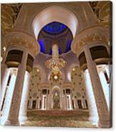 Sheikh Zayed Grand Mosque Canvas Print