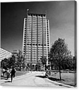 Shell Centre Tower And Jubilee Gardens Southbank London England Uk Canvas Print