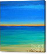 Shimmering Sea #2 Canvas Print