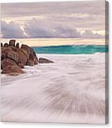 Shoreline Beach Wave Canvas Print
