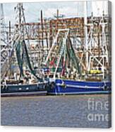Shrimp Boats 1 Port Arthur Texas Canvas Print