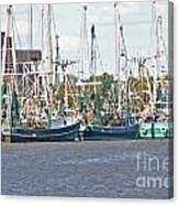 Shrimp Boats 3 Port Arthur Texas Canvas Print