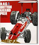 Silverstone Grand Prix 1969 Canvas Print