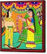 Sita's Wedding Canvas Print