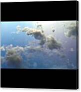 Skies Over #denver Around 6am On July Canvas Print