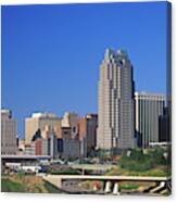 Downtown Raleigh Skyline Canvas Print