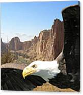 Smith Rocks Eagle Canvas Print