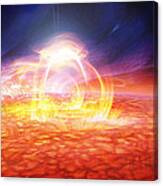 Solar Flare Canvas Print