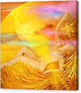Solar Plexus Goddess Canvas Print