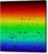 Solar Spectrum Canvas Print