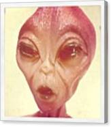 Soon... #alien #ufo #space #nasa Canvas Print
