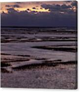 South Carolina Marsh At Sunrise Canvas Print
