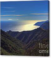 Southwest View Of Catalina Island Canvas Print