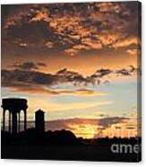 Water Towers On Southwold Common Canvas Print