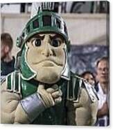 Sparty And Izzo Together Canvas Print