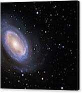 Spiral Galaxy Ngc 4725 Canvas Print