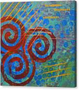 Spiral Series - Stance Canvas Print