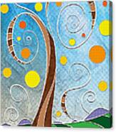 Spiralscape Canvas Print