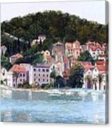 Split Harbour Croatia Canvas Print