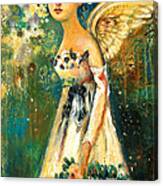 Spring Angel Canvas Print