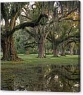 Spring Rain In New Orleans Canvas Print