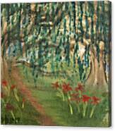 Spring Trail Canvas Print