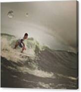 #squaready #surf #surfer #surfing #me Canvas Print
