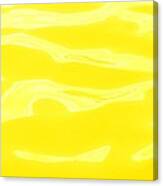 Squarish Color Wave Yellow Canvas Print