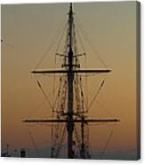 S S V  Corwith Cramer In Key West Canvas Print