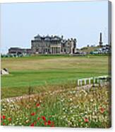 St Andrews Royal And Ancient Golf Course Canvas Print