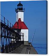 St Joseph North Point Lighthouse Canvas Print