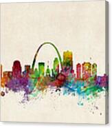 St Louis Missouri Skyline Canvas Print