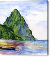 St. Lucia Canvas Print