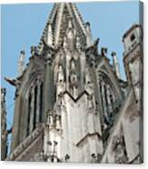 St Peter's Cathedral In Regensburg Canvas Print