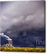 Stacks In The Clouds #1 Canvas Print