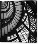 Stairwell The Rookery Chicago Il Canvas Print